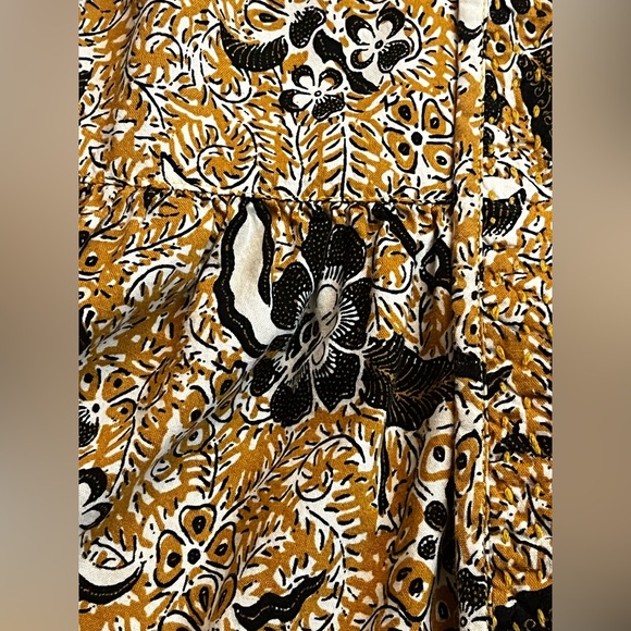 Ulla Johnson Nailah Print Batik Dress in Amber - Picture 12 of 12